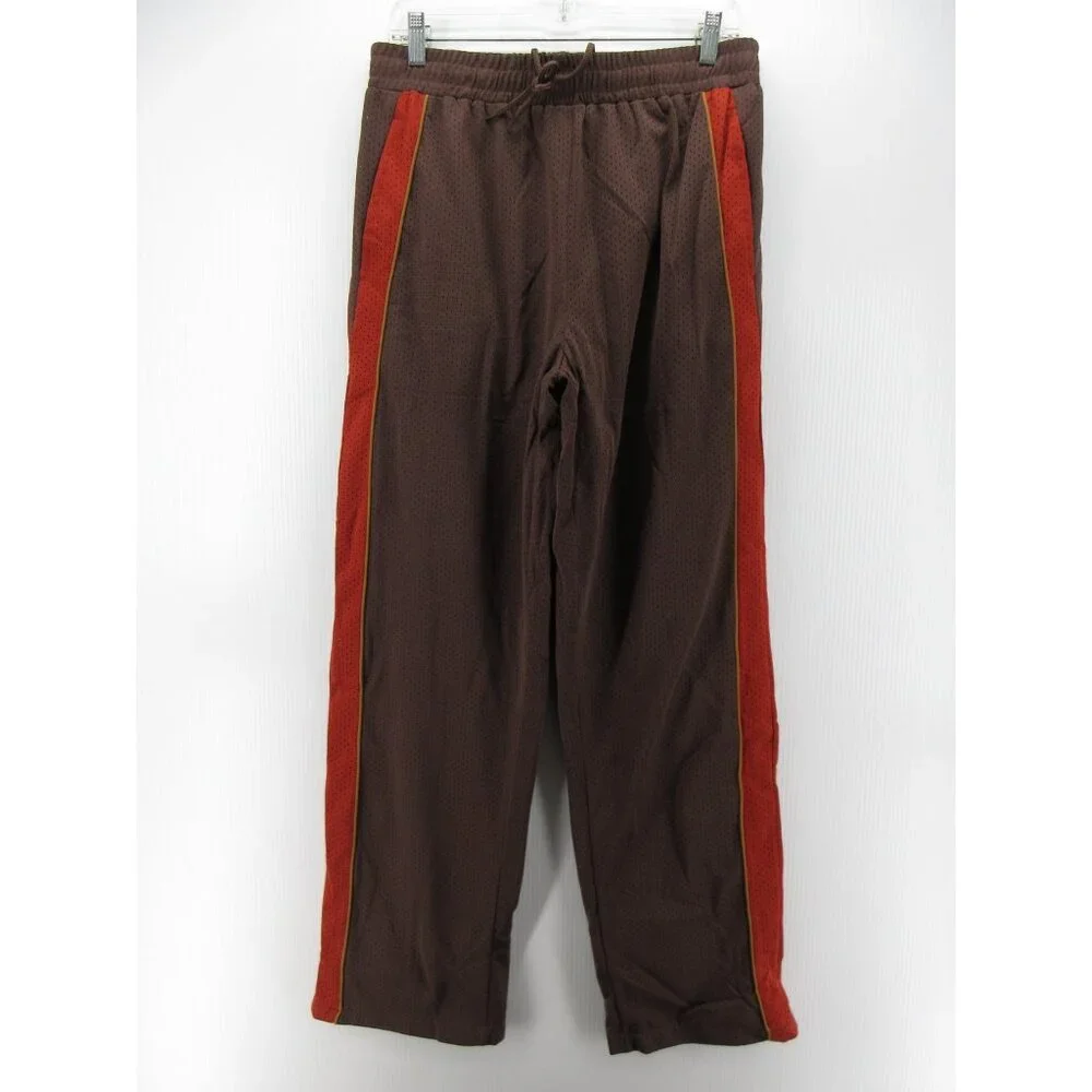 Stacy Adams Pants XL Track Warm Up Mesh Athleisure Drawtsring NEW